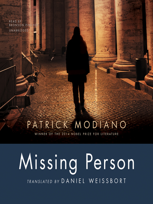 Title details for Missing Person by Patrick Modiano - Available